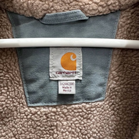 Carhartt Women’s Sherpa Lined Winter Utility Jacket Size 3X - Picture 3 of 6